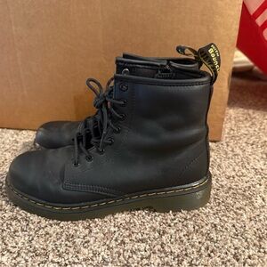 Dr. Martens Black Leather Boots